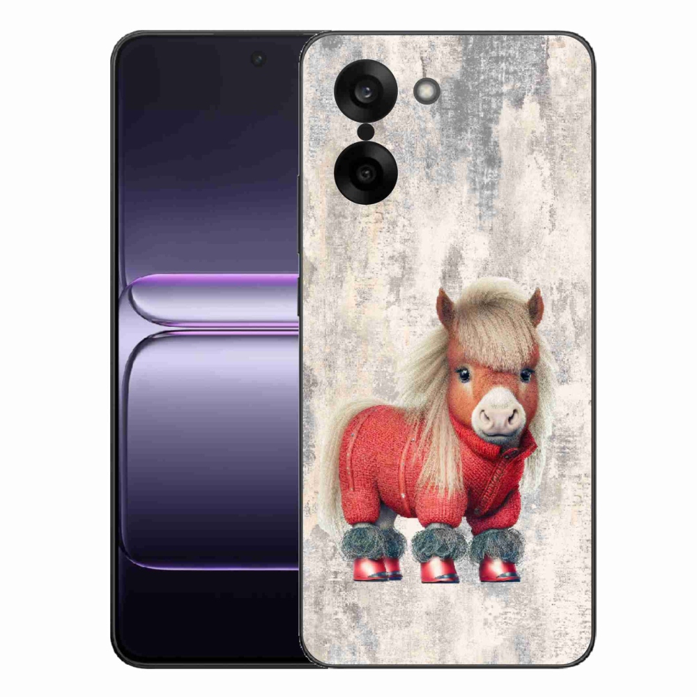 Zselés borítás mmCase a One Plus Nord CE5-hez - póni pulóverben