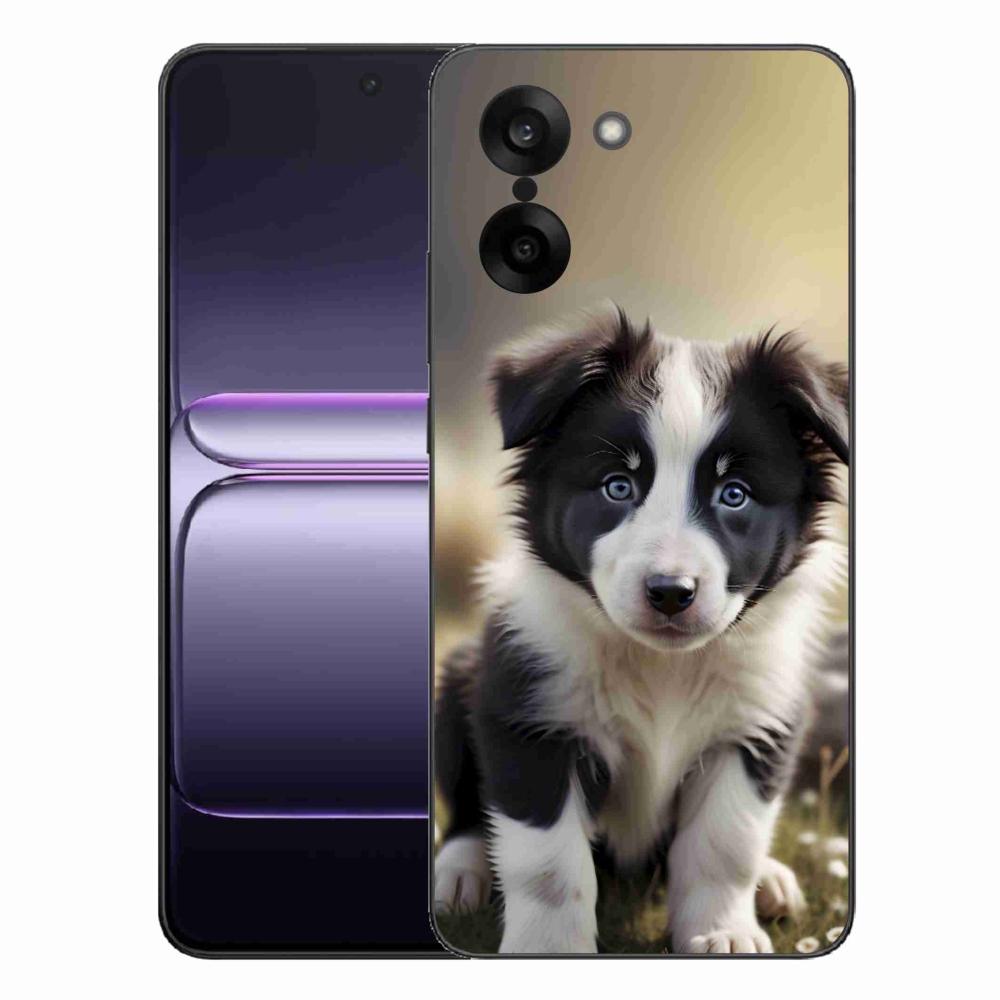 Zselés borító mmCase a One Plus Nord CE5 készülékhez - aranyos border collie