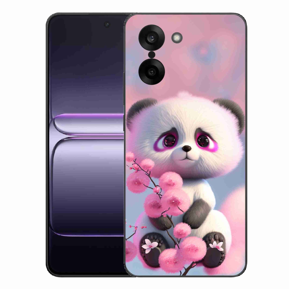 Gél védőhuzat mmCase a One Plus Nord CE5 készülékhez - aranyos panda 1