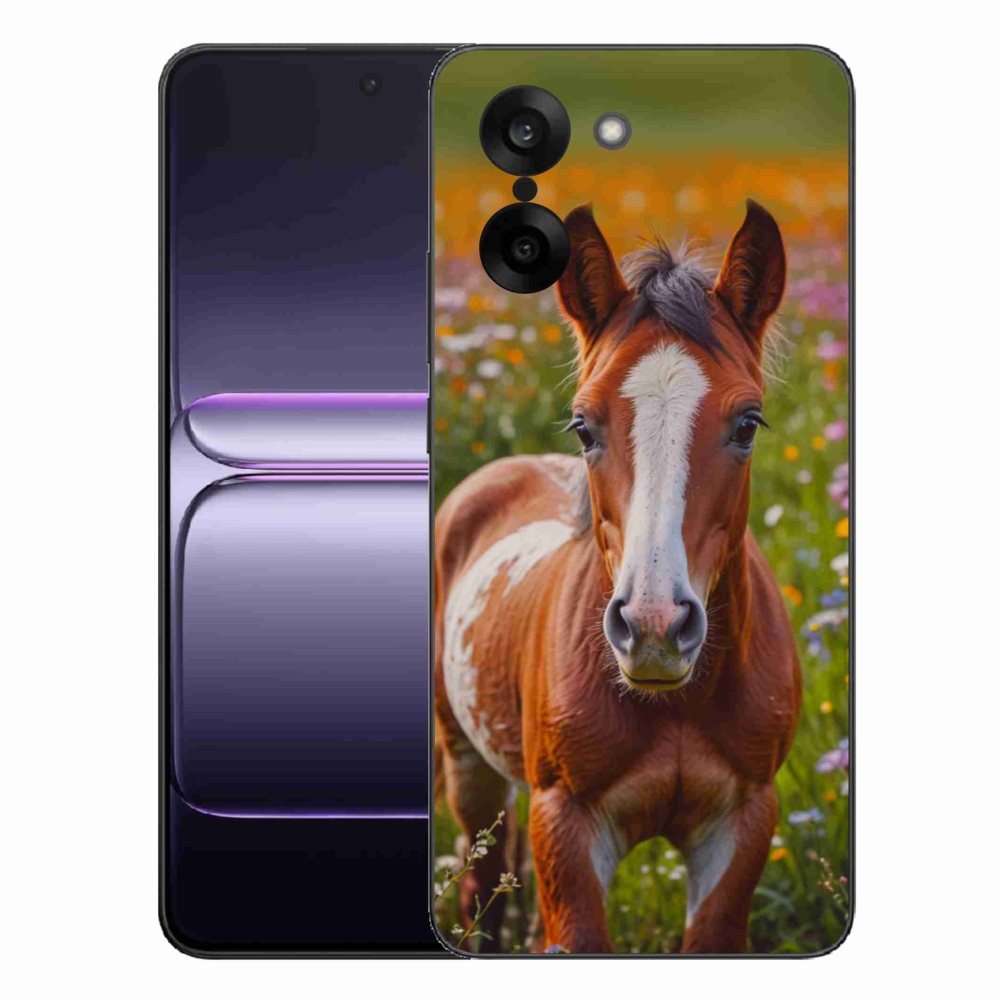 Zselés borítás mmCase for One Plus Nord CE5 - aranyos csikó