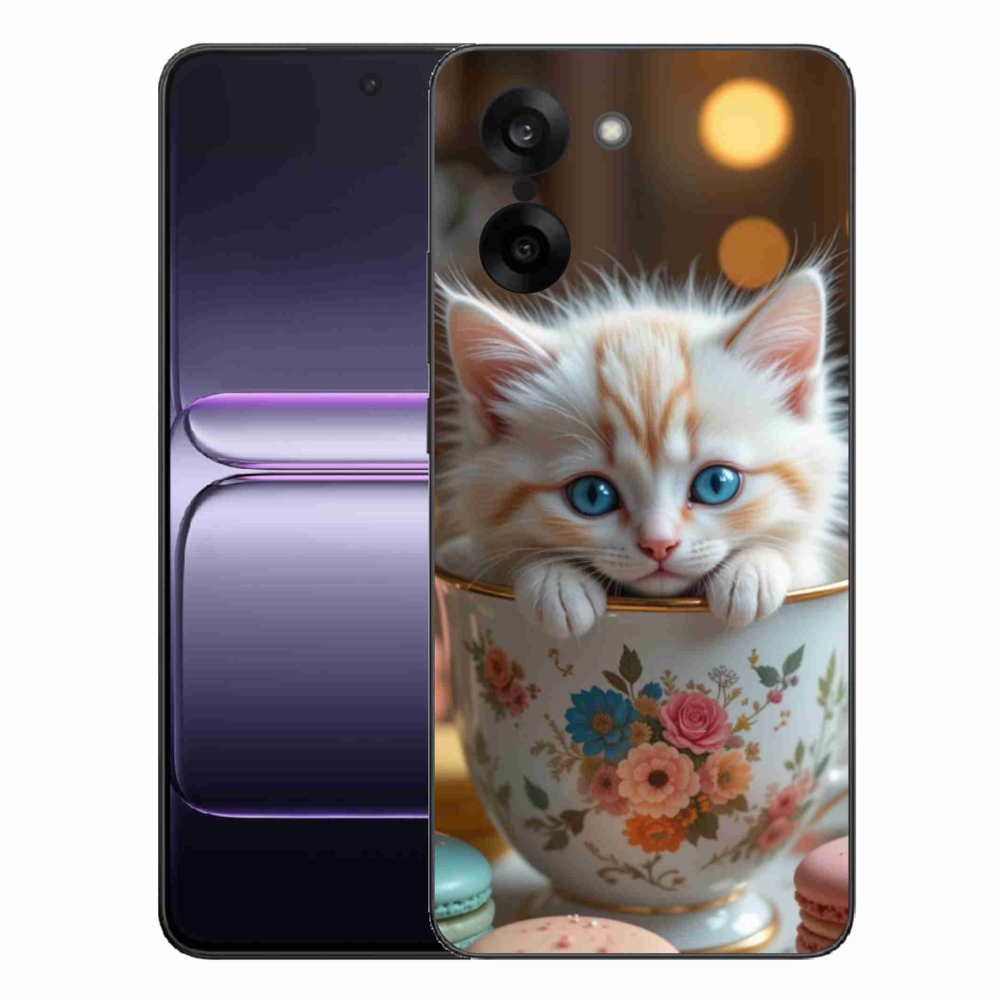 Gél borító mmCase a One Plus Nord CE5 készülékhez - aranyos cica 6