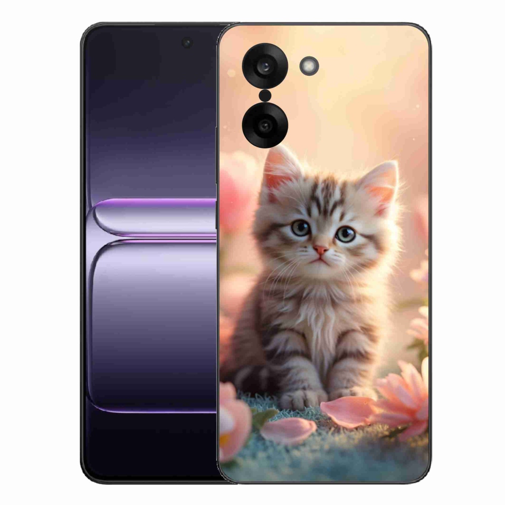 Zselés borítás mmCase a One Plus Nord CE5 készülékhez - aranyos cica 8