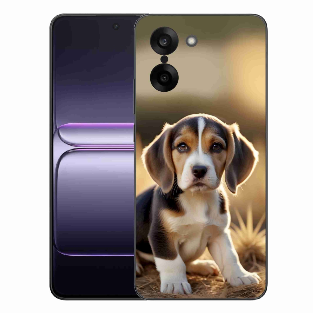 Zselés borítás mmCase a One Plus Nord CE5 készülékhez - aranyos beagle