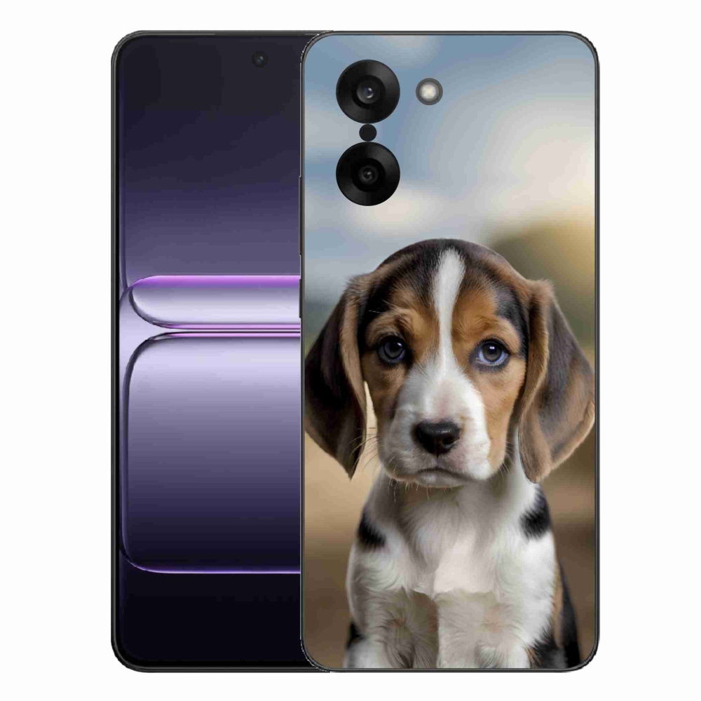 Zselés borítás mmCase a One Plus Nord CE5 készülékhez - aranyos beagle