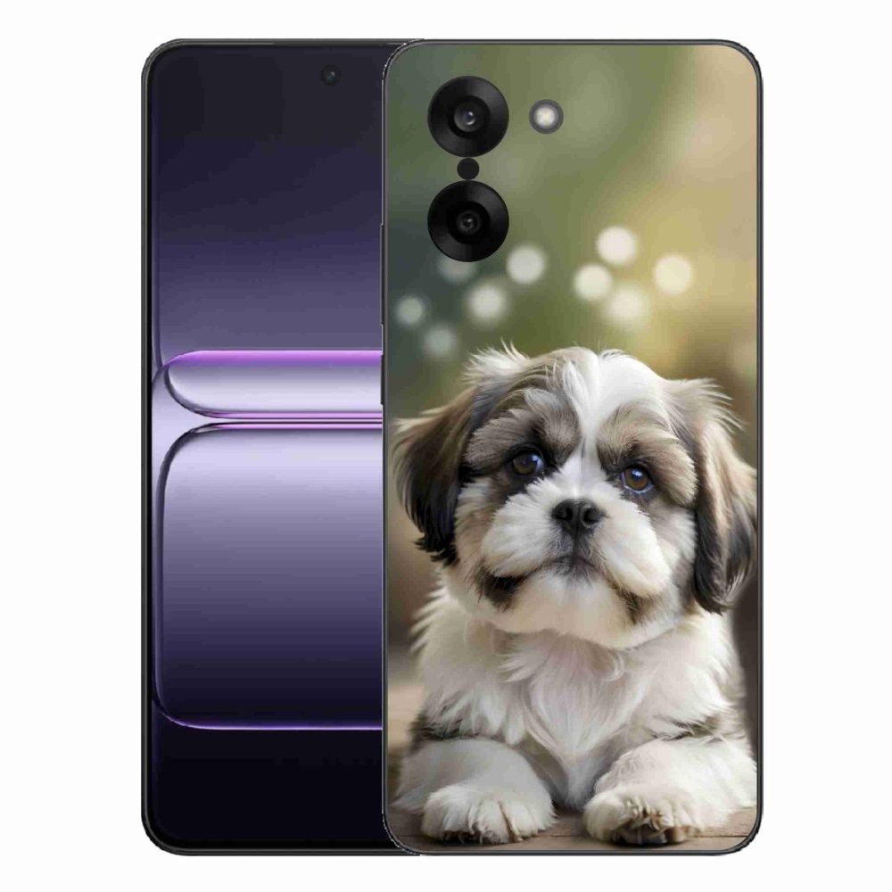 Zselés borítás mmCase a One Plus Nord CE5 készülékhez - aranyos shih-tzu