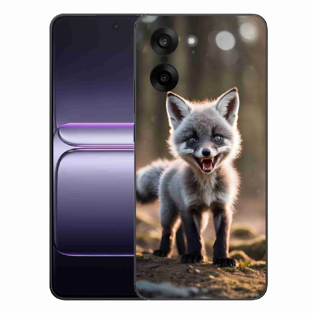 Zselés borítás mmCase a One Plus Nord CE5 készülékhez - angry fox