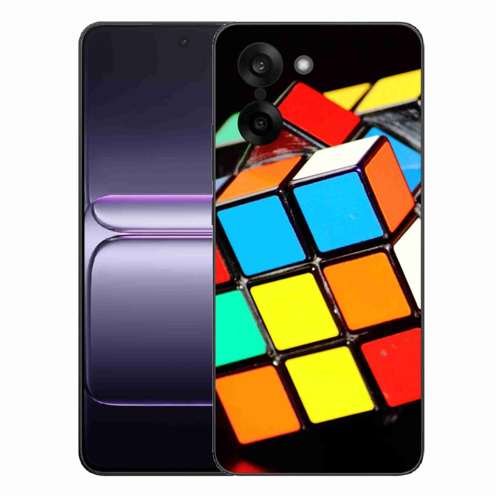 Zselés borítás mmCase a One Plus Nord CE5 készülékhez - Rubik-kocka
