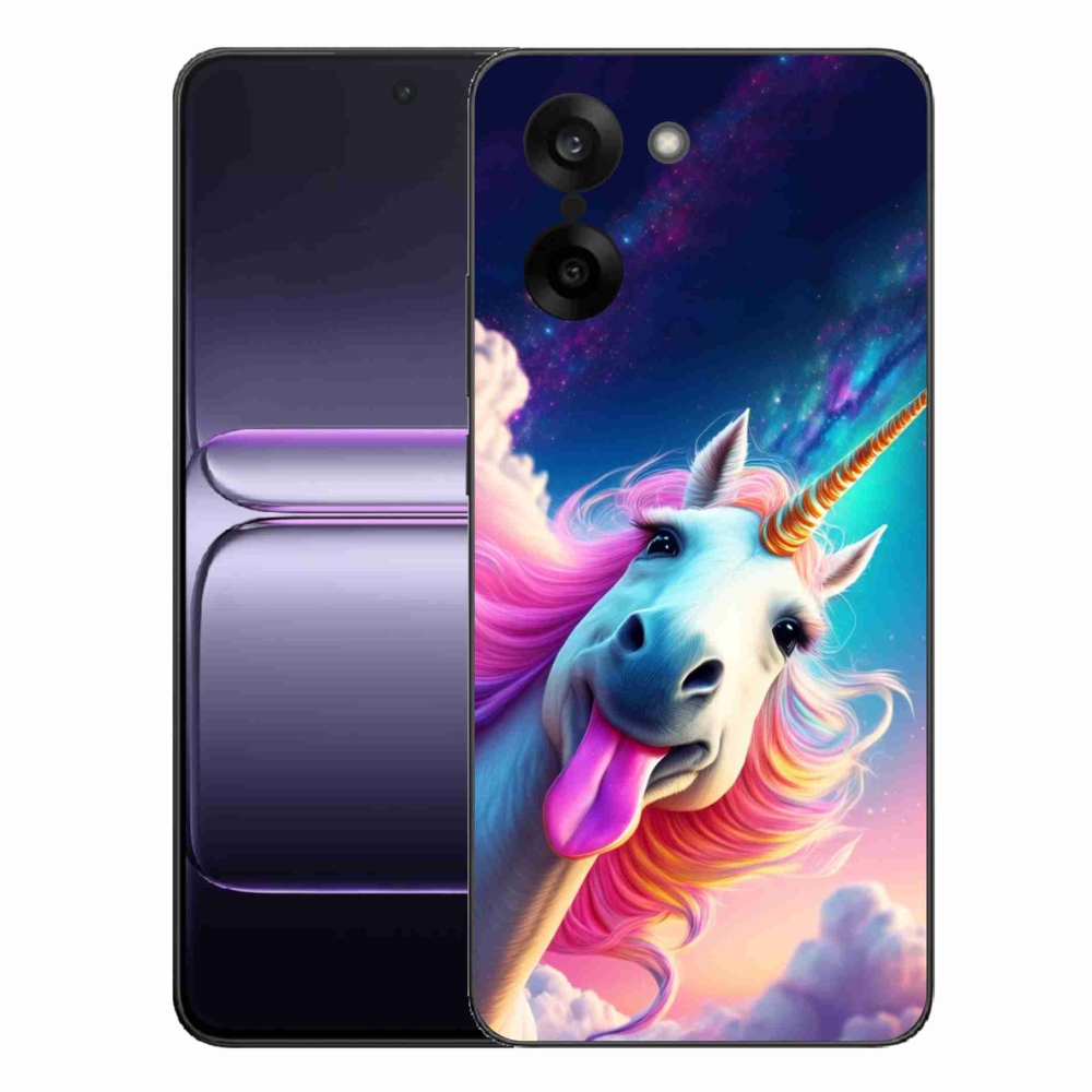 Zselés borítás mmCase a One Plus Nord CE5 készülékre - őrült egyszarvú