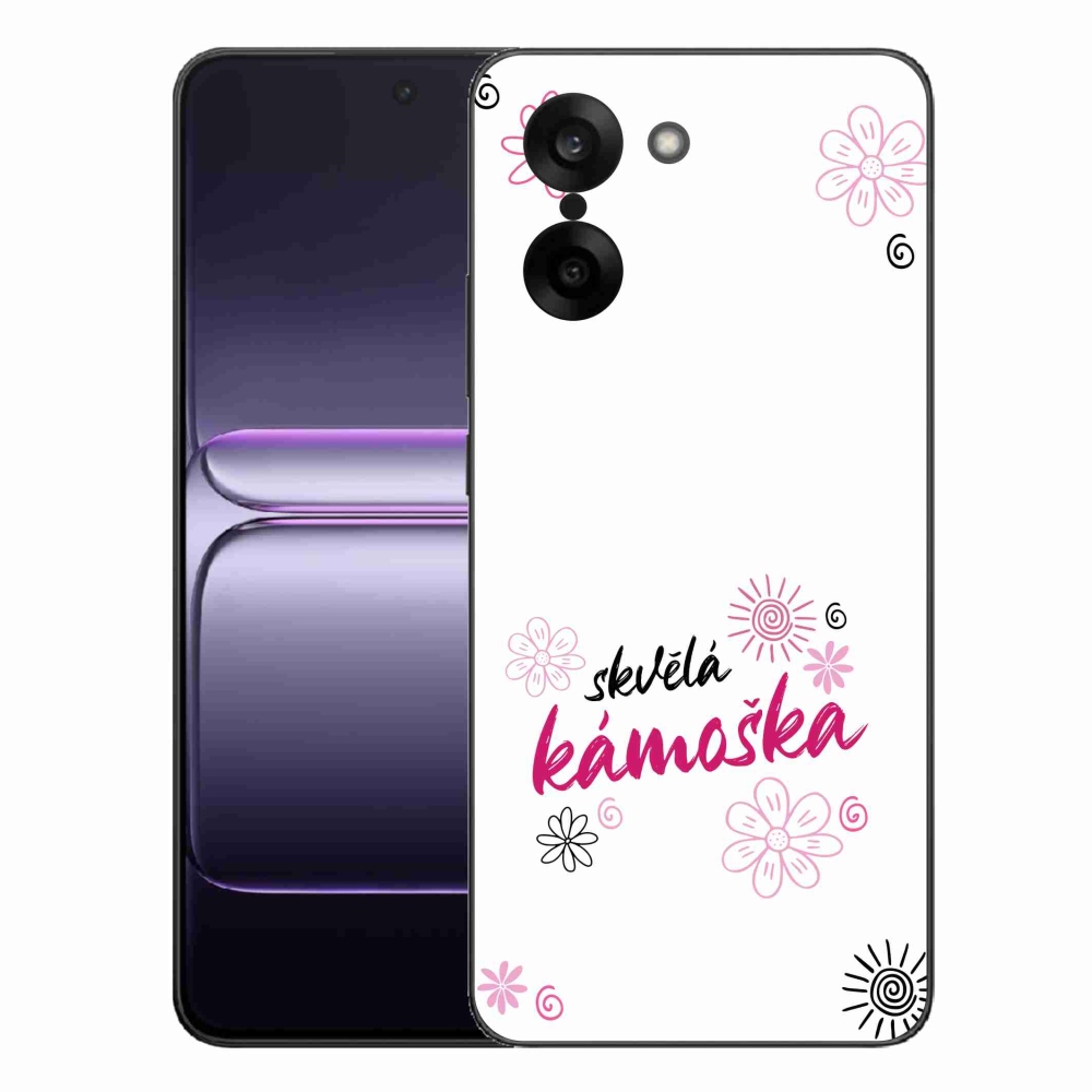 Gél borítás mmCase One Plus Nord CE5 - nagyszerű haver fehér háttérrel