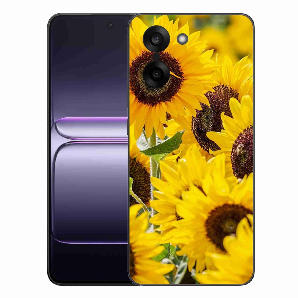 Zselés tok mmCase a One Plus Nord CE5 készülékhez - Napraforgó