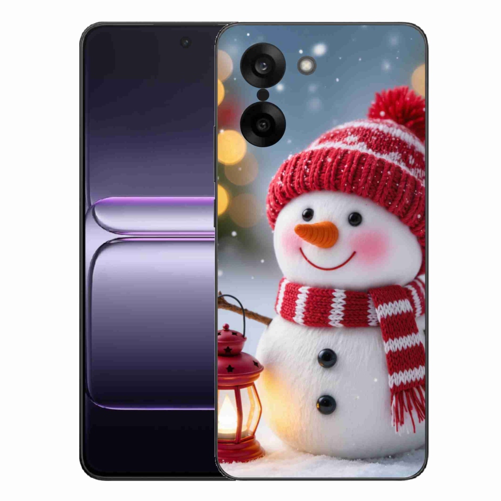 Zselés borítás mmCase a One Plus Nord CE5 készülékhez - hóember 2