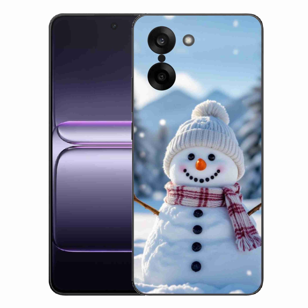 Zselés borítás mmCase a One Plus Nord CE5 készülékhez - hóember 3