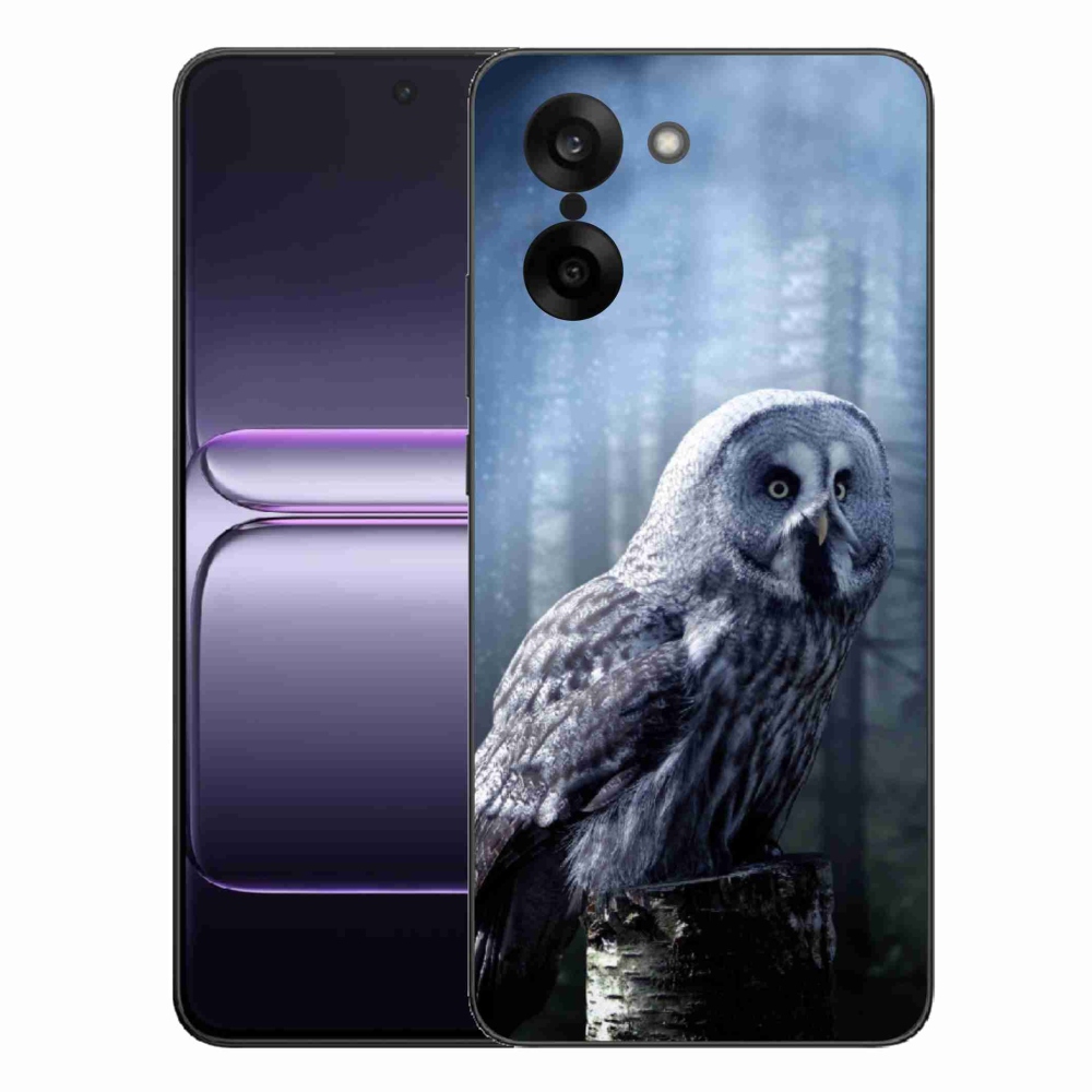 Zselés tok mmCase a One Plus Nord CE5 készülékhez - bagoly