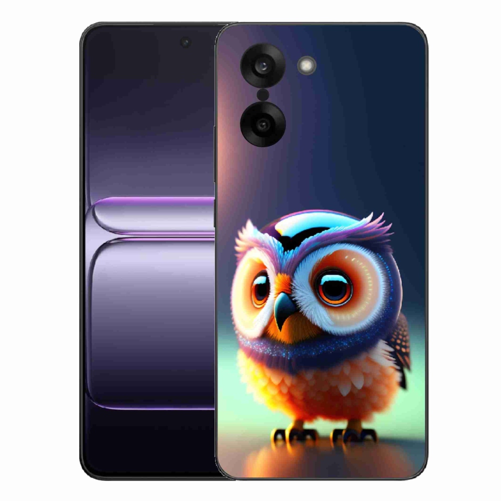 Zselés tok mmCase a One Plus Nord CE5 készülékhez - bagoly