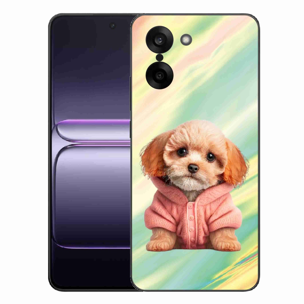 Zselés borítás mmCase a One Plus Nord CE5-hez - pulóveres kiskutya