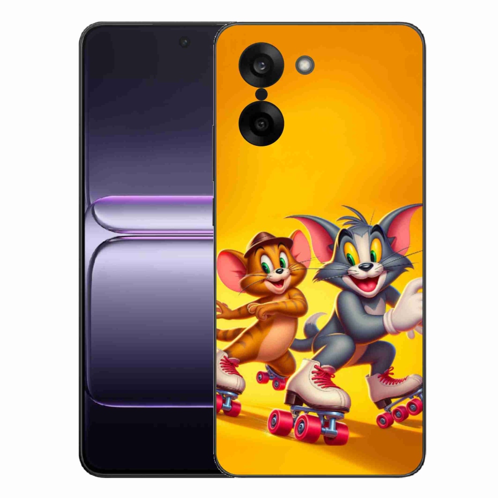 Zselés borítás mmCase a One Plus Nord CE5 készülékhez - tom a jerry