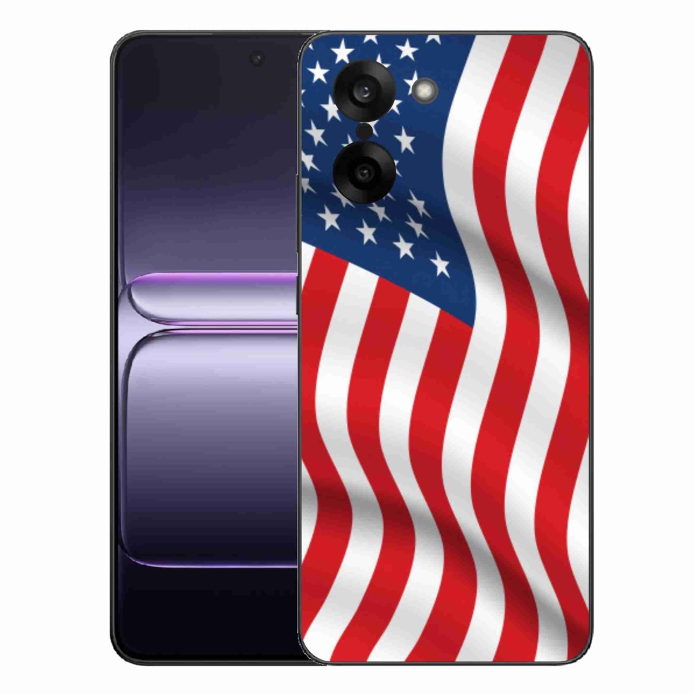 Zselés borító mmCase a One Plus Nord CE5 készülékhez - amerikai zászló