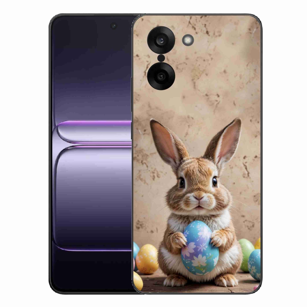 Zselés borítás mmCase a One Plus Nord CE5 készülékhez - Húsvéti nyuszi