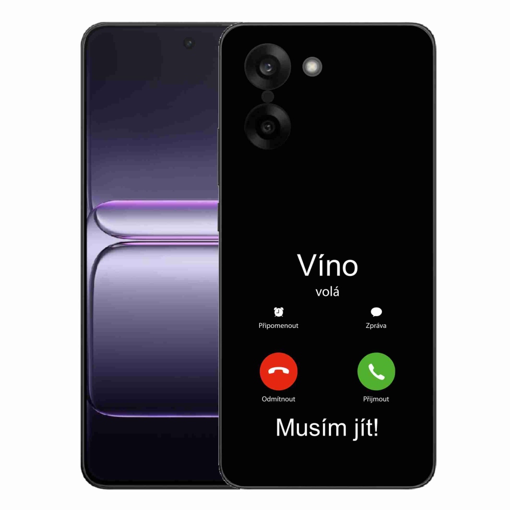 Gél borító mmCase a One Plus Nord CE5 készülékre - bor hívja a fekete hátteret