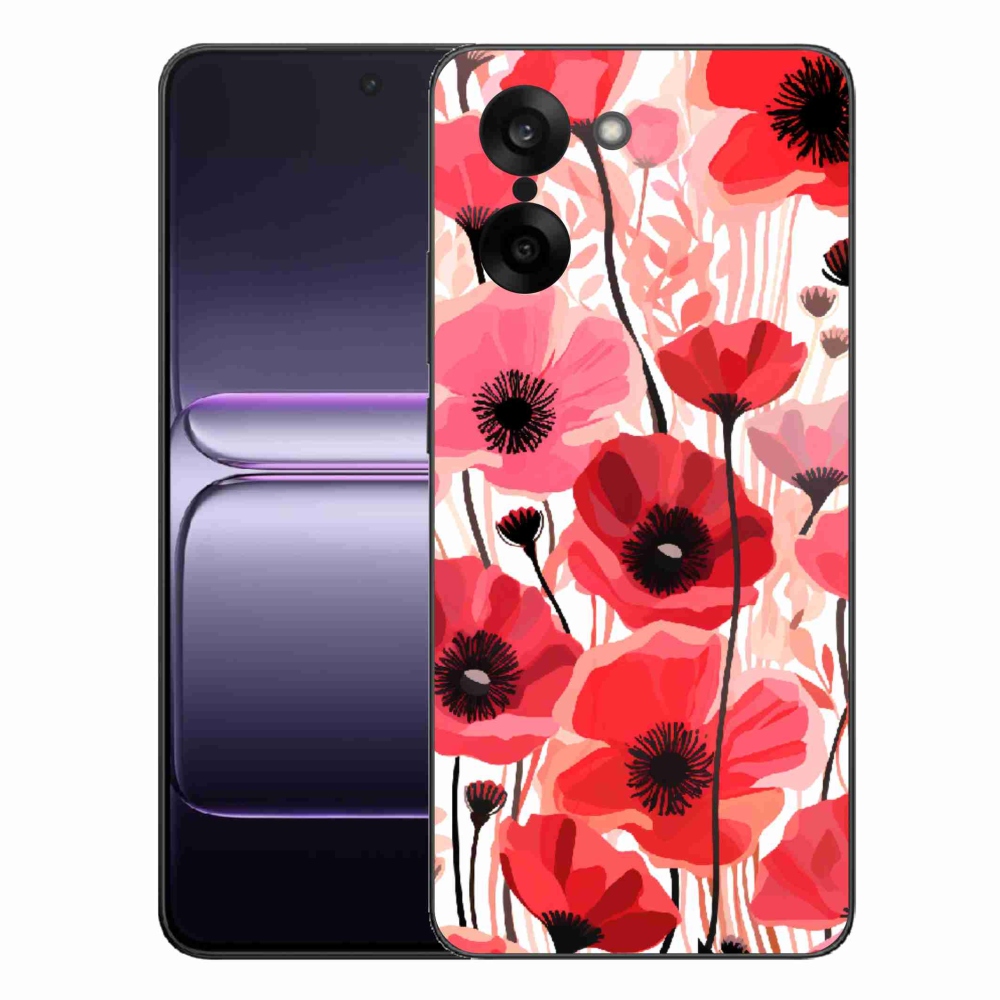 Zselés tok mmCase a One Plus Nord CE5-hez - mákos 1