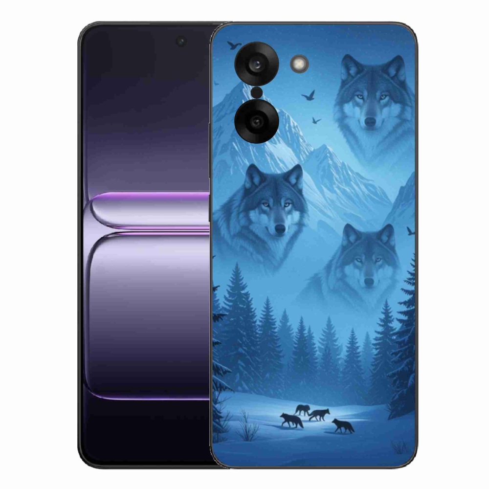 Zselés borítás mmCase on One Plus Nord CE5 - farkas csomag