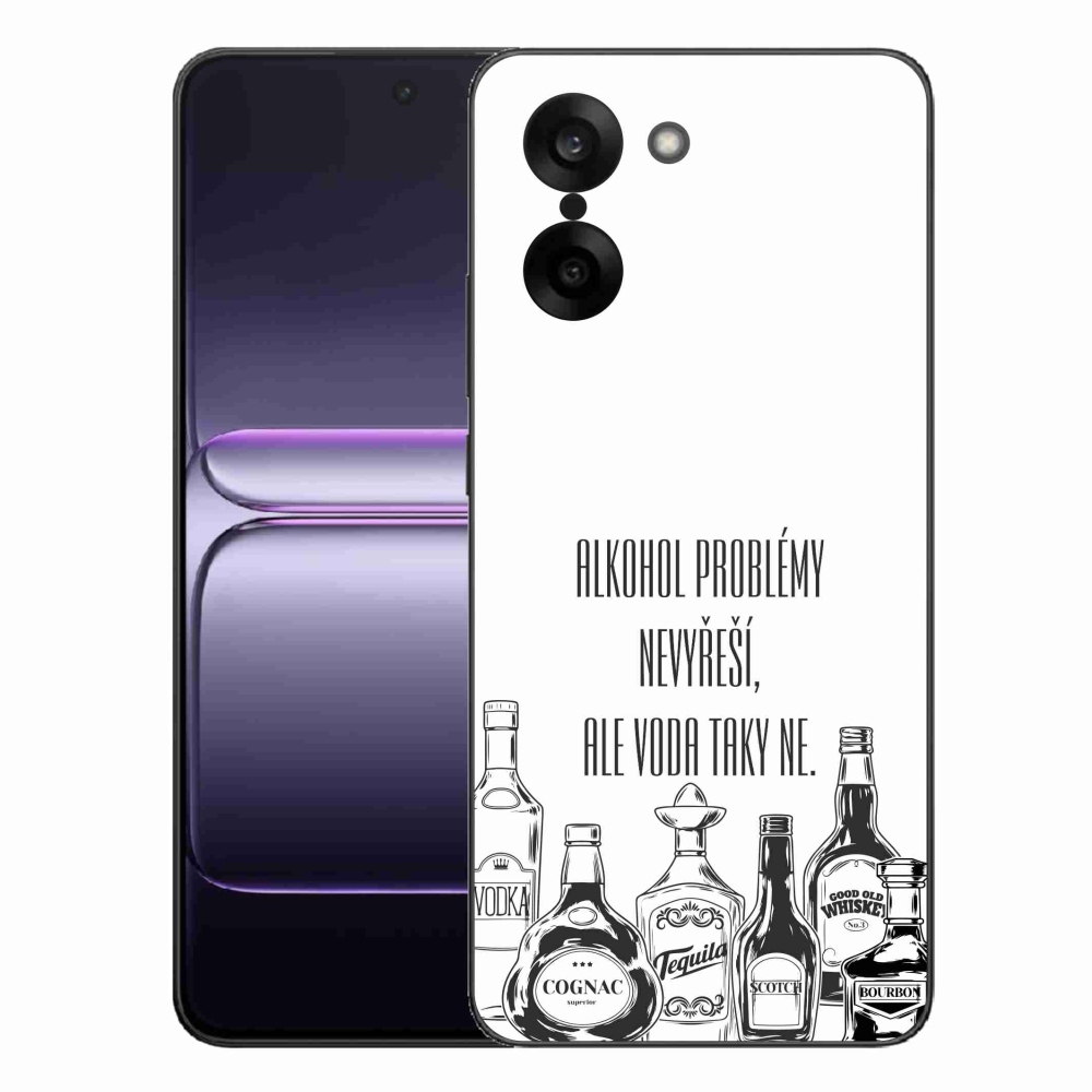 Gél borító mmCase One Plus Nord CE5 - vicces szöveg fehér háttérrel