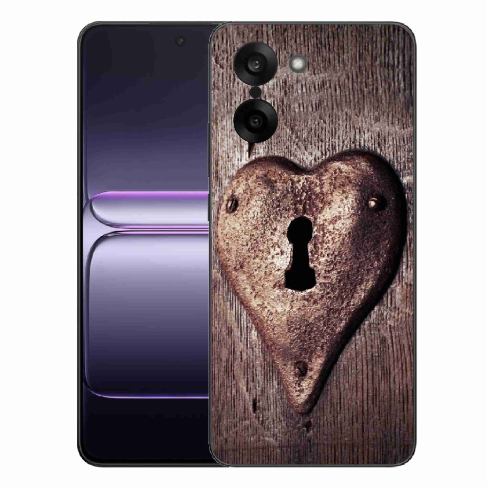 Zselés tok mmCase a One Plus Nord CE5 készülékhez - szív alakú zárral