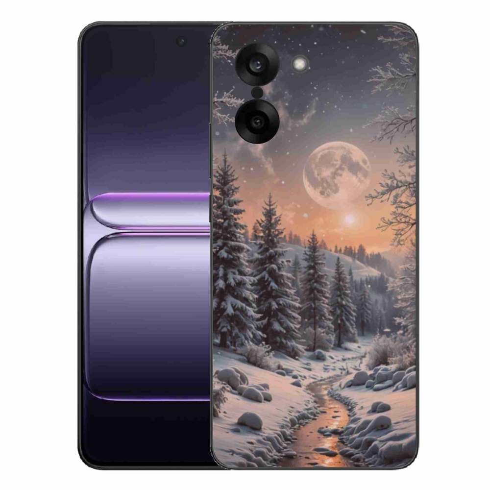 Zselés borítás mmCase a One Plus Nord CE5 készülékhez - téli táj 2