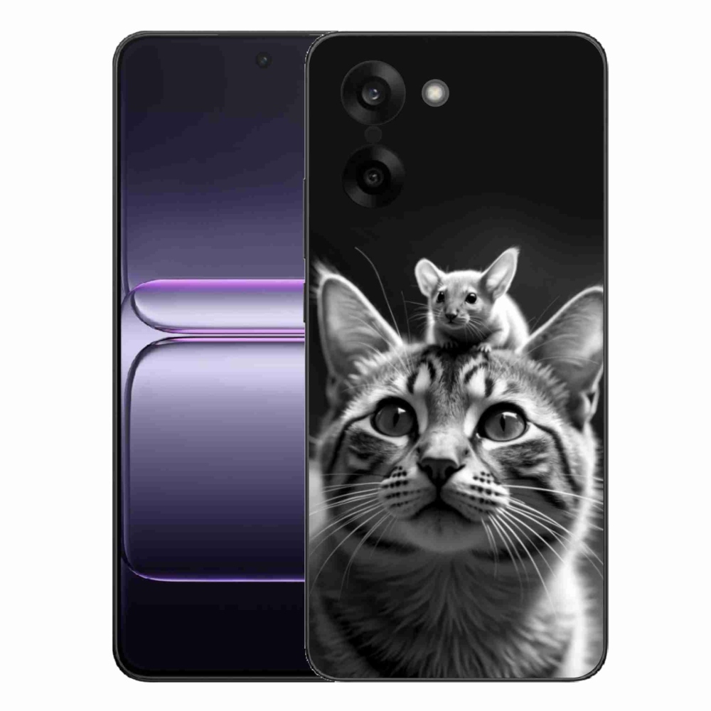 Zselés borítás mmCase a One Plus Nord CE5-hez - állatbarátok 2