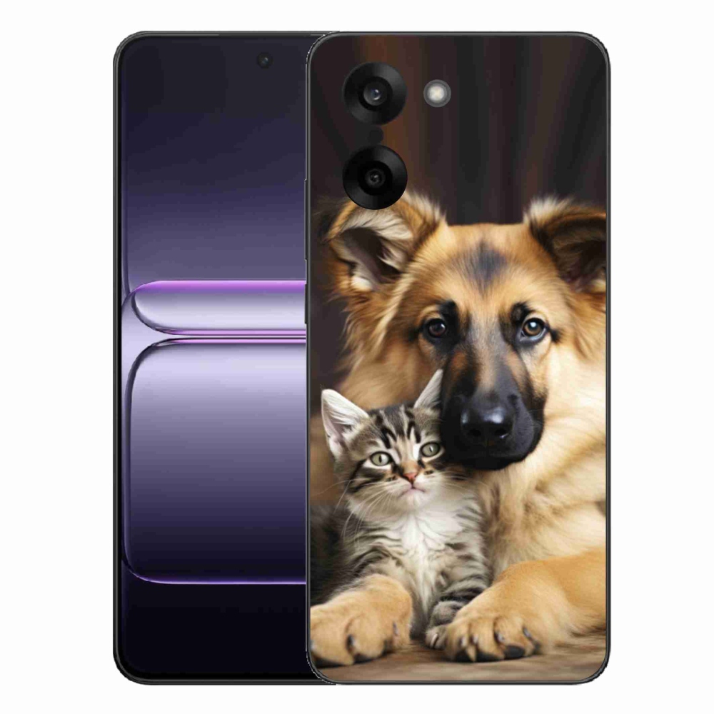 Zselés borítás mmCase a One Plus Nord CE5 készülékhez - állatbarátság