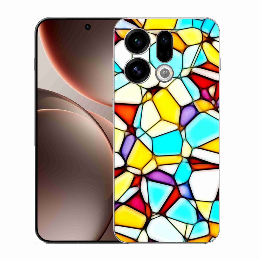 Gél borítás mmCase az Oppo Find X9-hez - absztrakt motívum 40