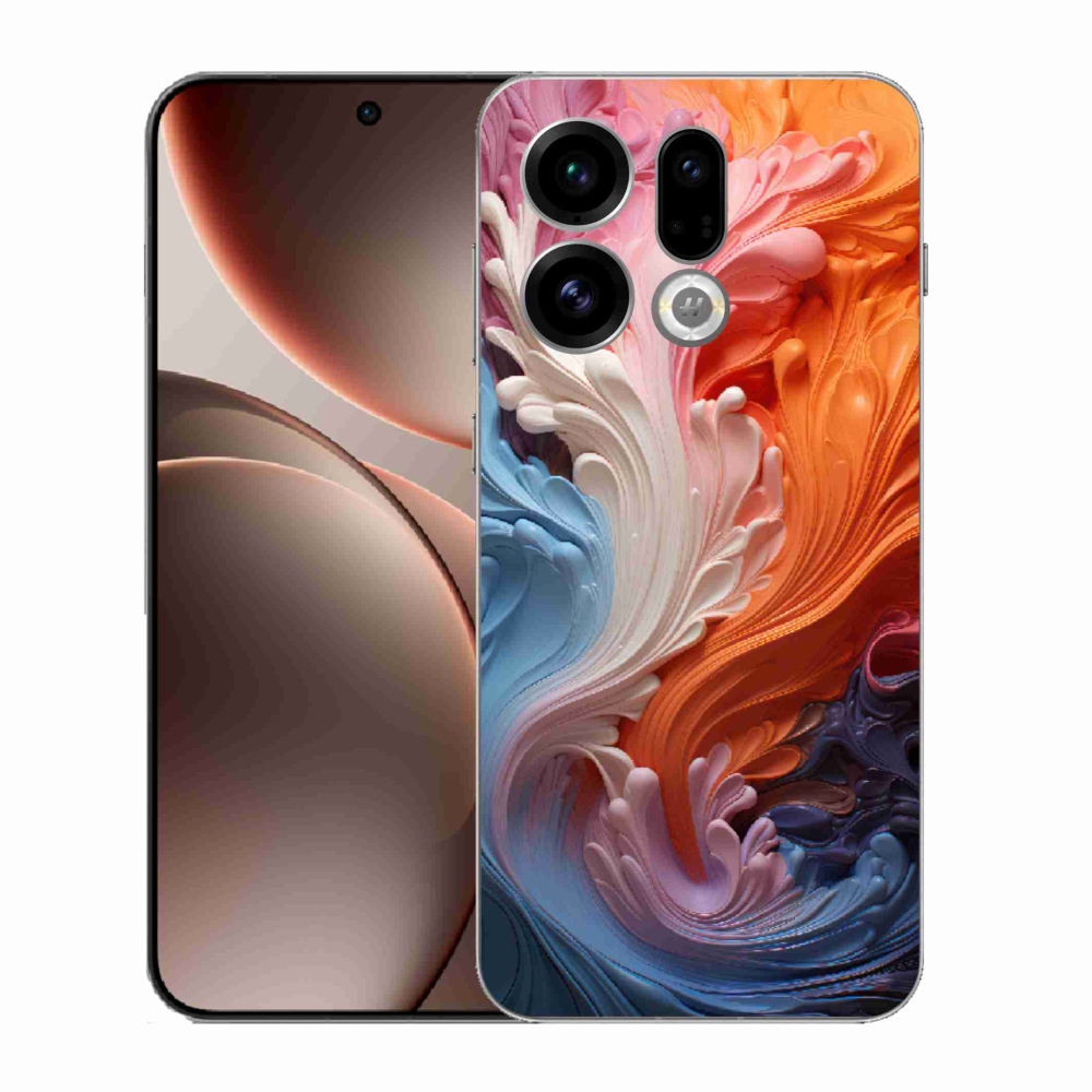 Gél borítás mmCase az Oppo Find X9-hez - absztrakt motívum 8
