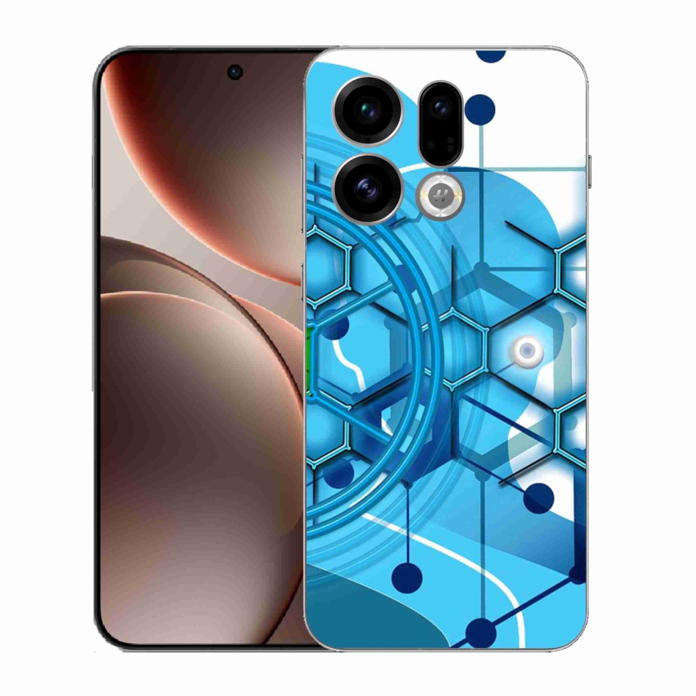 Gél borítás mmCase az Oppo Find X9-hez - absztrakt minta 2
