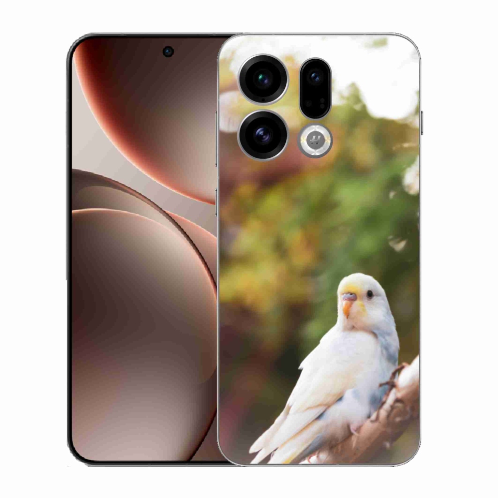 Gél borítás mmCase az Oppo Find X9-hez - andulka fehér