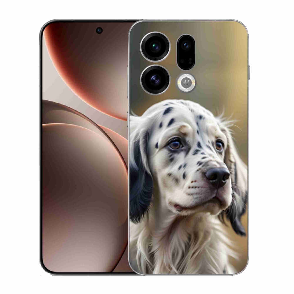 Gél borítás mmCase az Oppo Find X9-hez - English Setter
