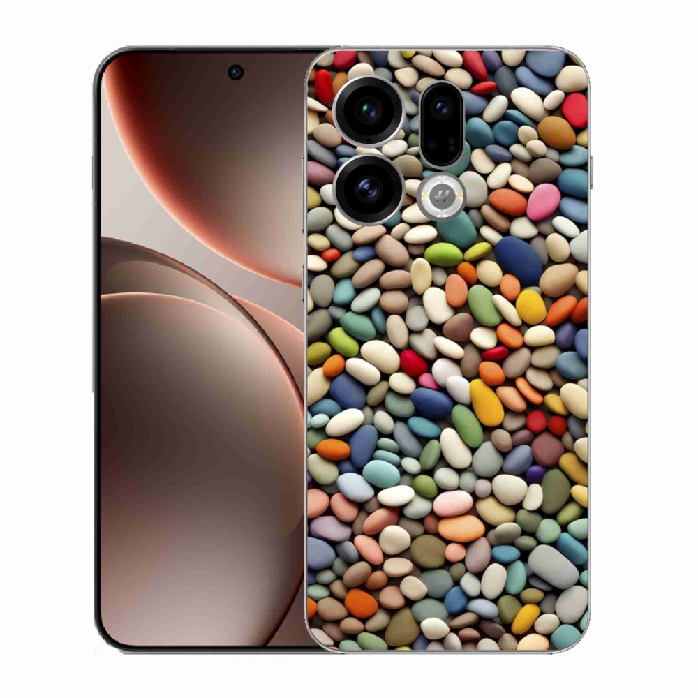 Gél borítás mmCase az Oppo Find X9-hez - színes strasszkövek 2