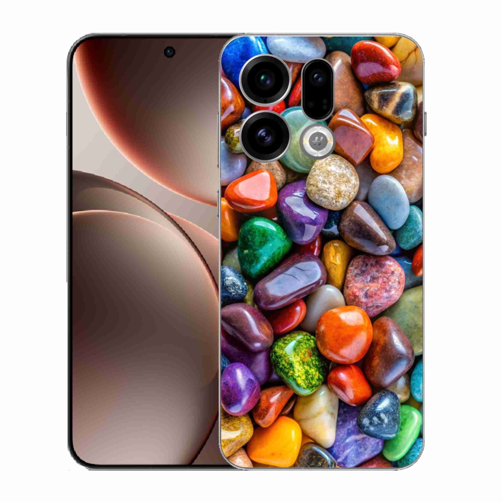 Gél borítás mmCase az Oppo Find X9-hez - színes strasszkövek