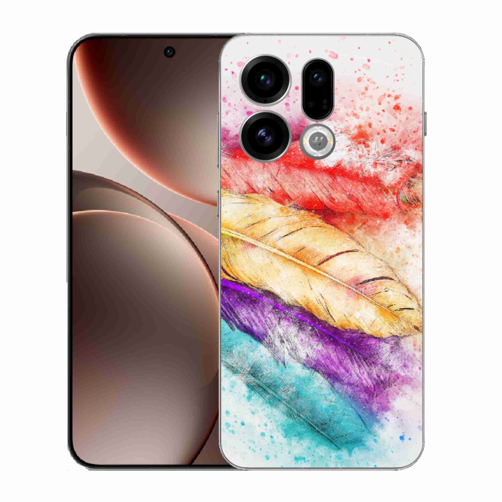 Gél borítás mmCase az Oppo Find X9-hez - színes toll