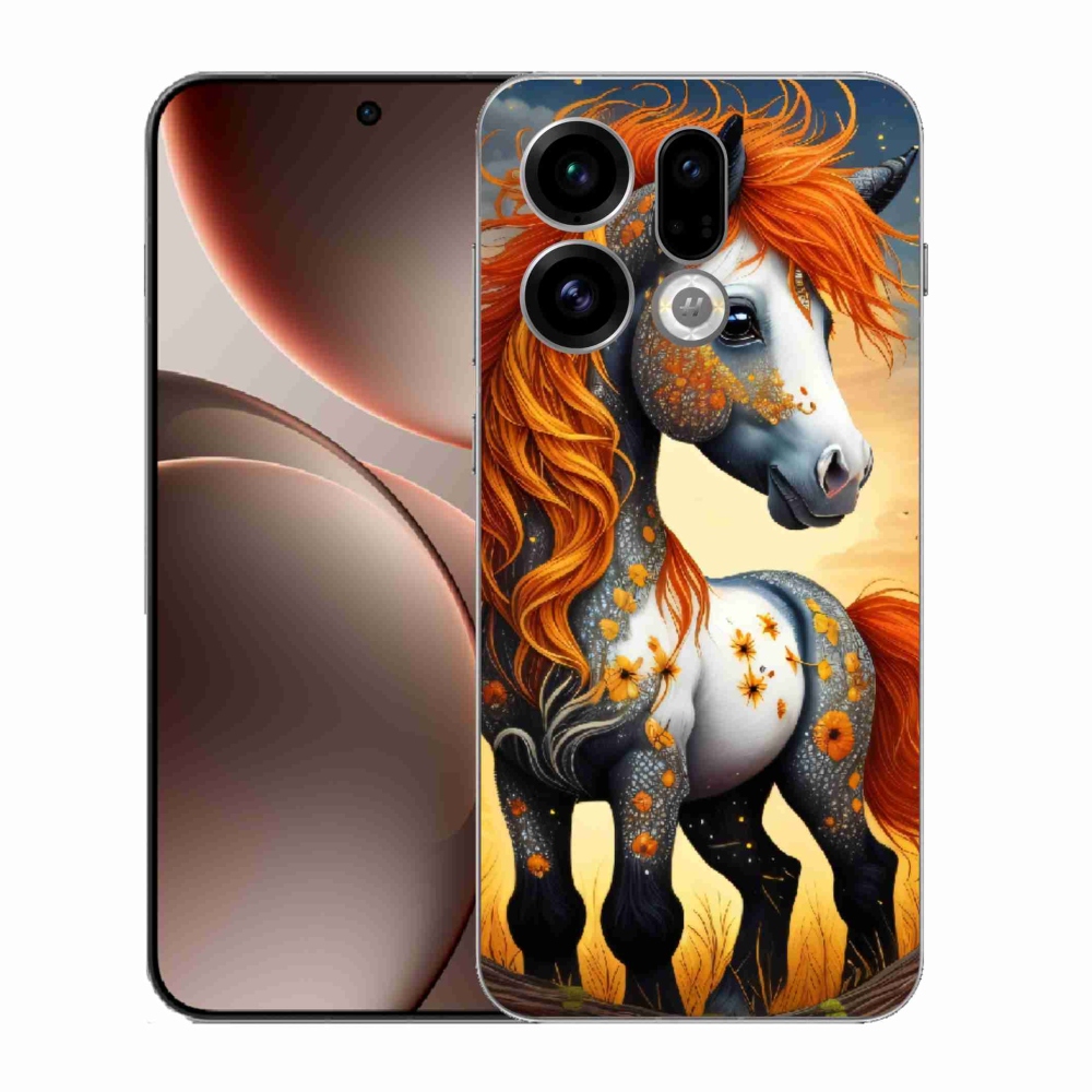 Gél borítás mmCase az Oppo Find X9-hez - színes póni