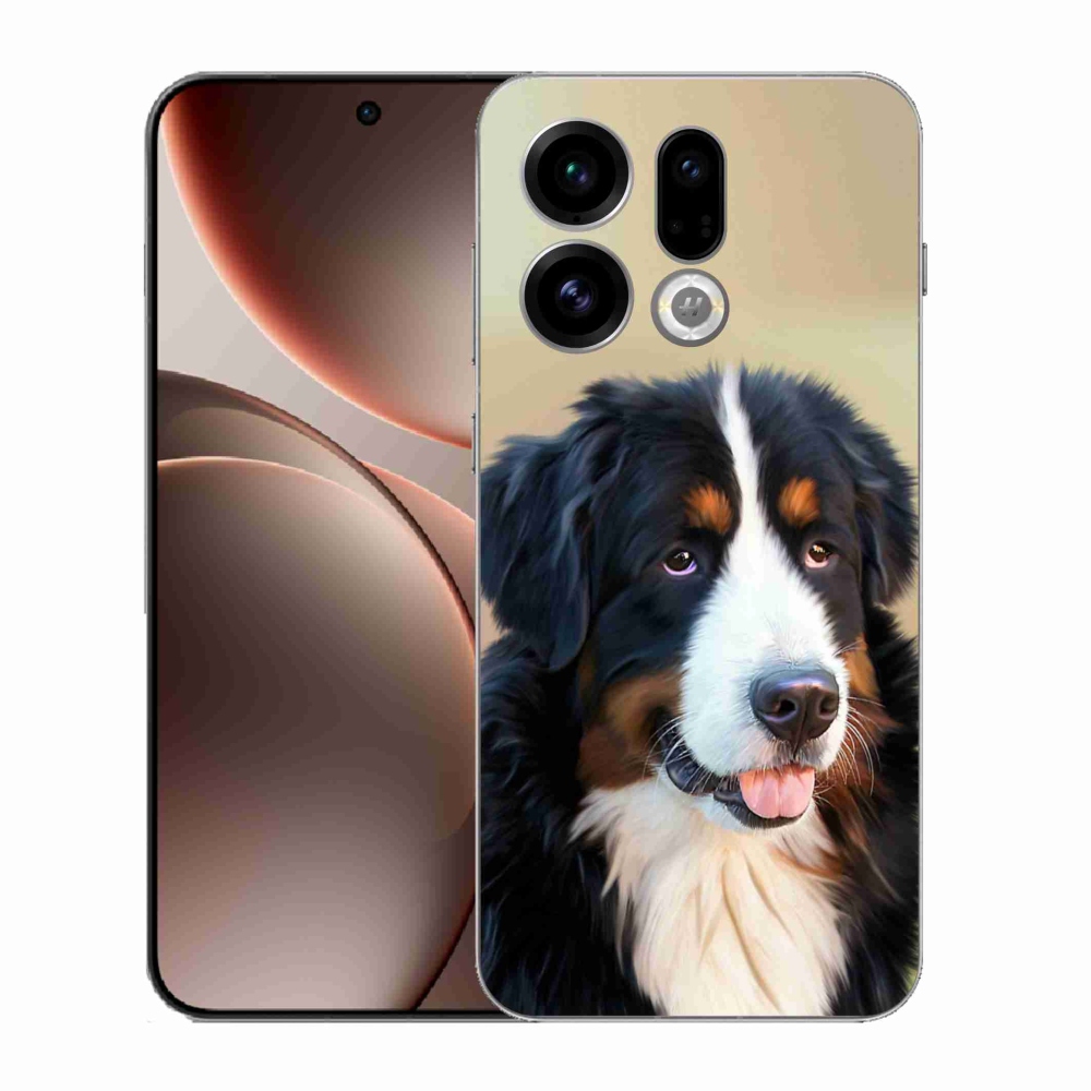 Gél borítás mmCase az Oppo Find X9 készülékhez - Berni hegyi kutya