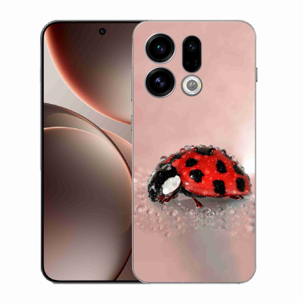 Gél borítás mmCase az Oppo Find X9 készülékhez - katicabogár