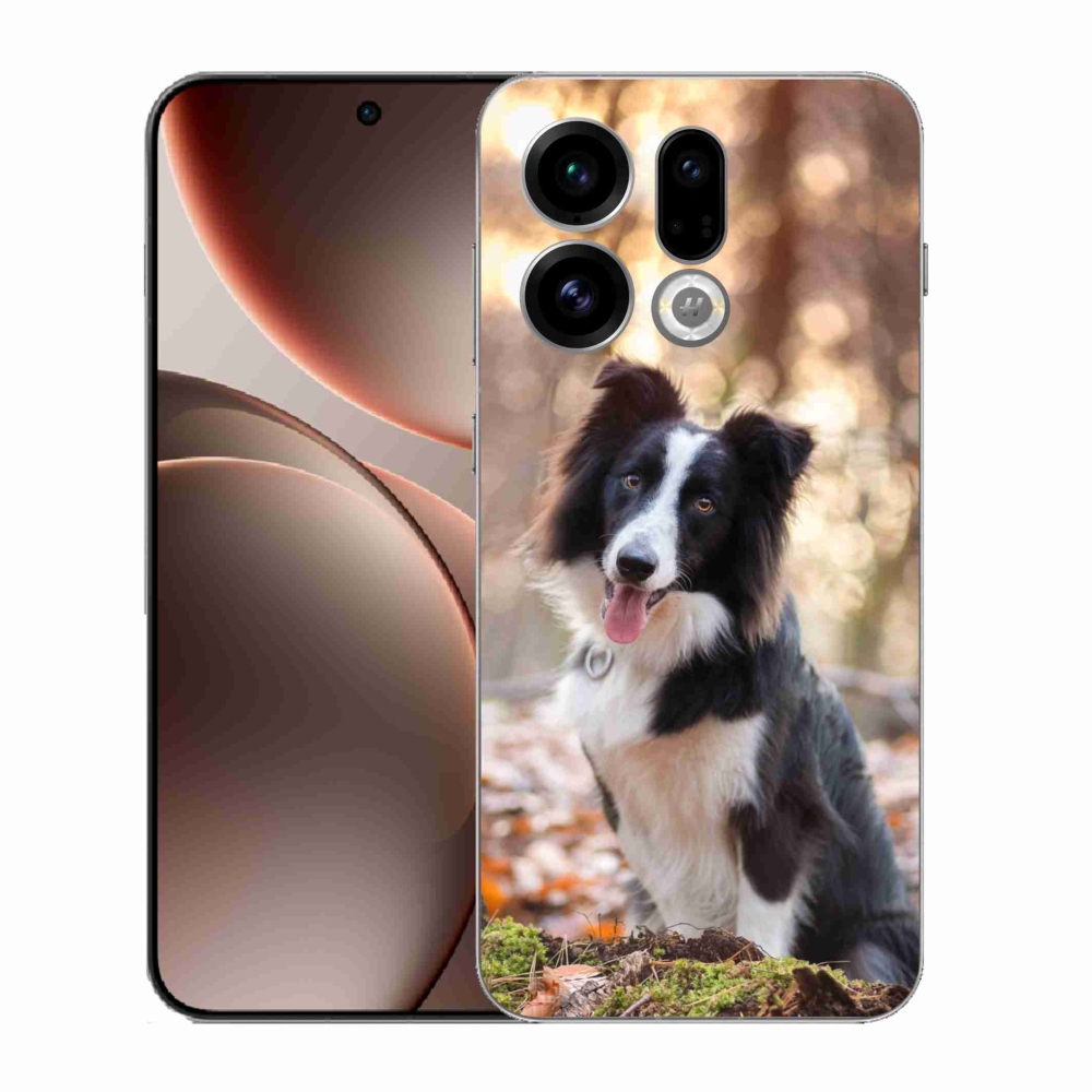 Gél borító mmCase az Oppo Find X9-hez - border colie 1