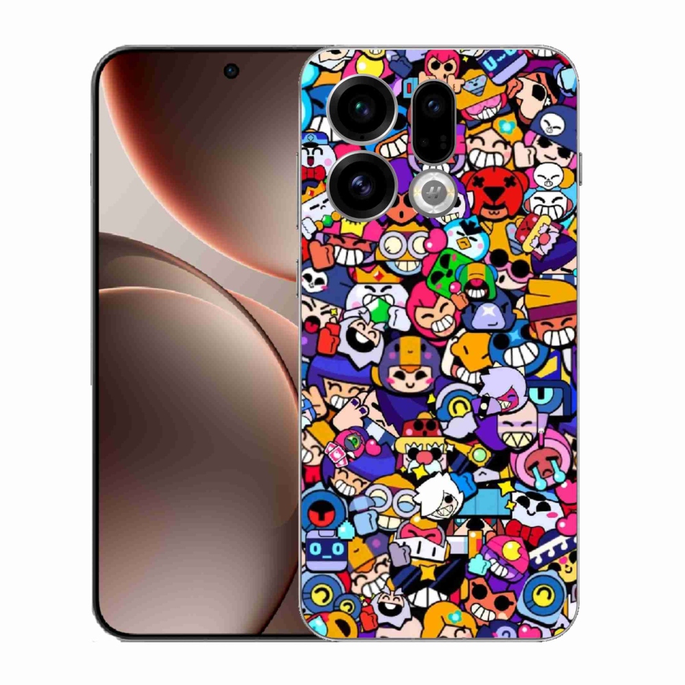 Gél borítás mmCase az Oppo Find X9-hez - brawl stars 2