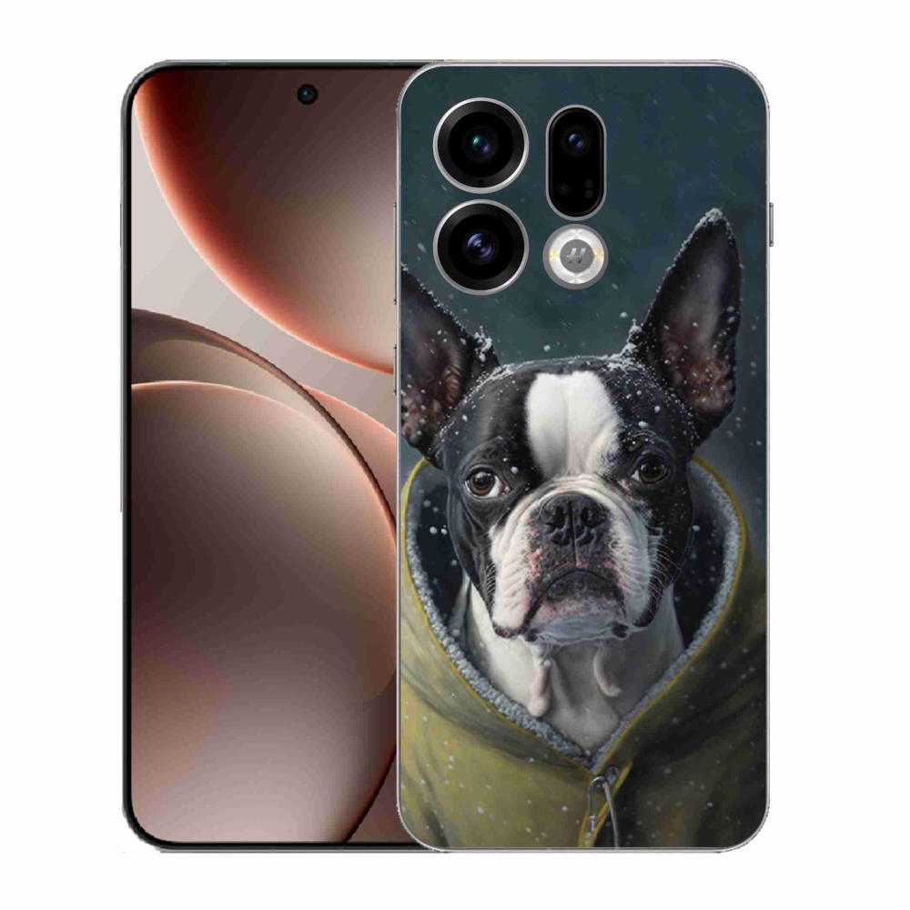 Gél borítás mmCase az Oppo Find X9 számára - bulldog