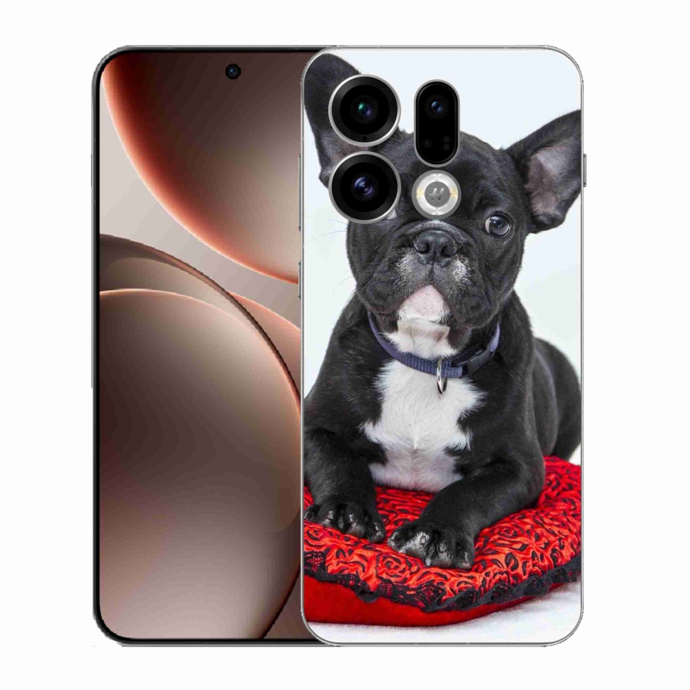 Gél borítás mmCase az Oppo Find X9 számára - bulldog