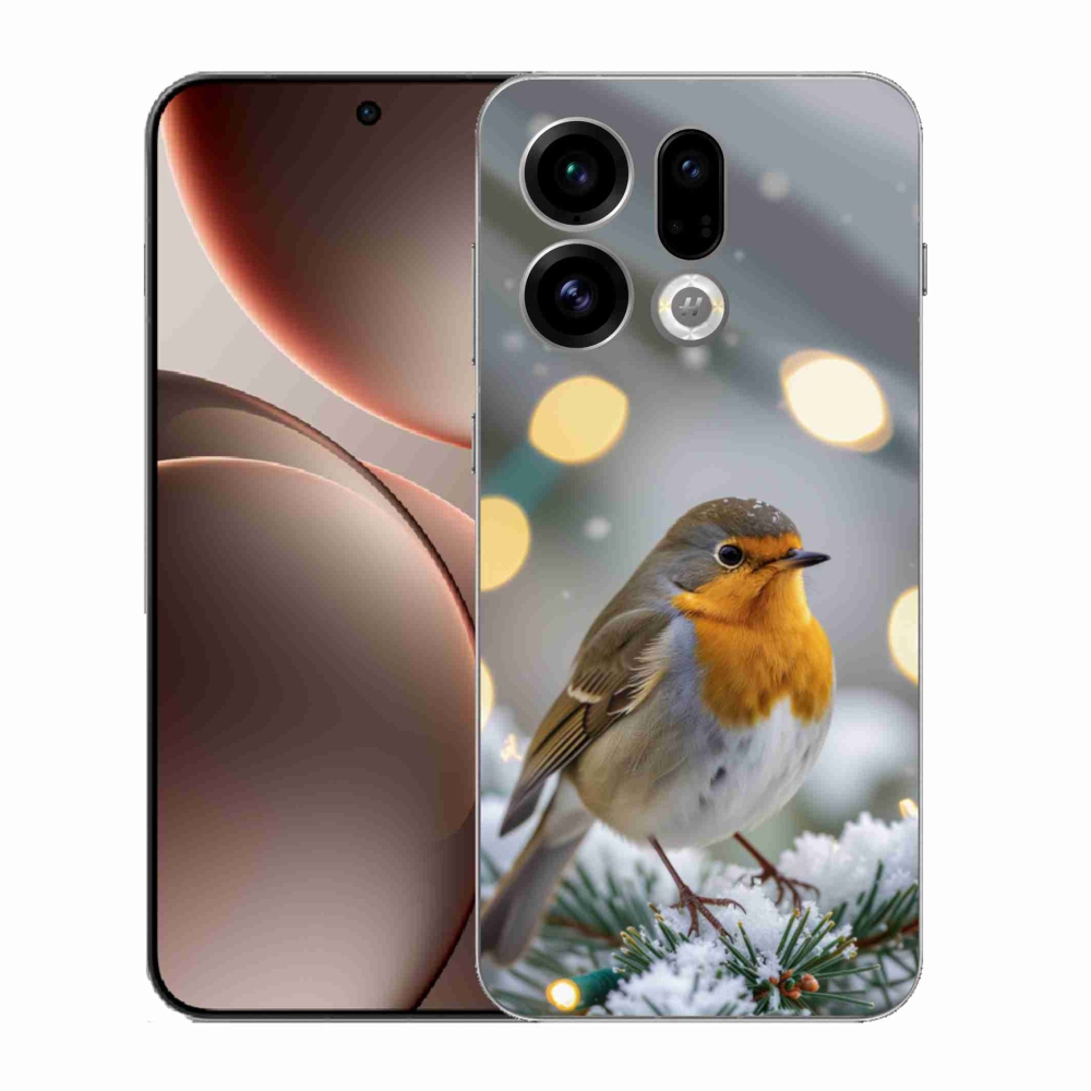 Gél borítás mmCase az Oppo Find X9-hez - télen pirulva