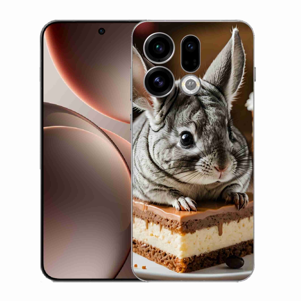 Gél borítás mmCase az Oppo Find X9-hez - csincsilla