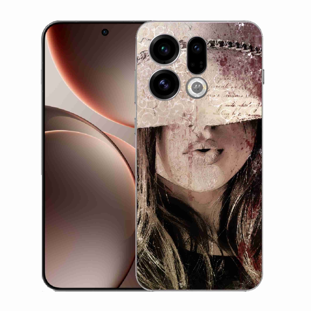 Gél borítás mmCase Oppo Find X9 - lányhoz