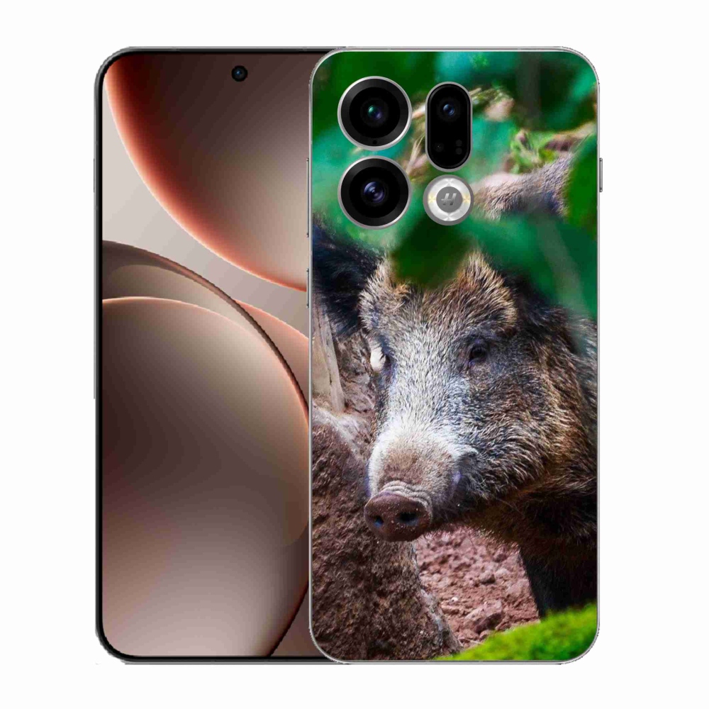 Gél borítás mmCase az Oppo Find X9-hez - vaddisznó