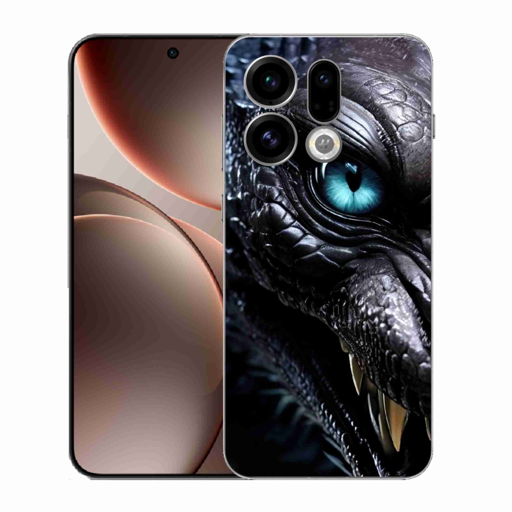 Gél borítás mmCase az Oppo Find X9-hez - sárkány nézet